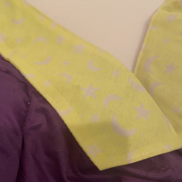 nwots pet wizard costume small dog S medium size cat M moon stars - Picture 3 of 4